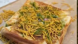 Mumbai Masala Grilled Sandwich | Street Food Style | Spicy Cheesy Aloo Sandwich Recipe 🍞🔥 #shorts