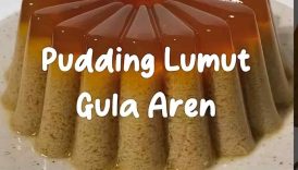 Puding Lumut Gula Aren