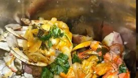 I accidentally added this to our crab boil 🫨 #shorts #crab #seafoodboil #ytshorts