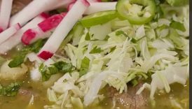 The best Pozole Verde Green Chile Pozole #shorts