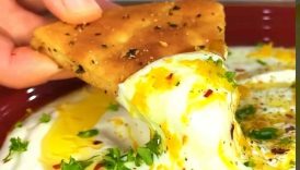 Easy Whipped Feta Dip #shorts ￼