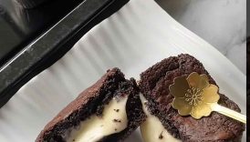 Brownies Keju Lumer 🍫🧀 #shorts