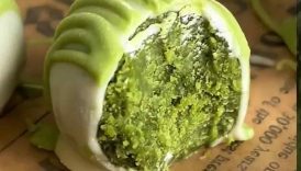 Gluten Free White Chocolate Matcha Balls