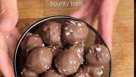 Easy Homemade Bounty Balls 🥥
