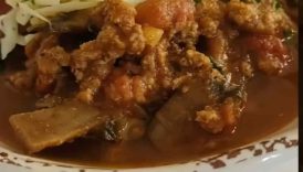 CHILI WITH PUMPKIN 🎃 #foodshorts #fallfood #fallrecipes #comfortfood #pumpkinrecipes #chili #short