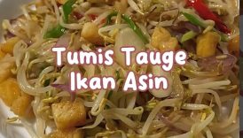 Tumis Toge Ikan Asin