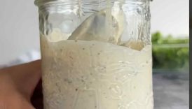 PEPPERCORN RANCH SAUCE/DRESSING #easyrecipe #saladdressing #dippingsauces #peppercorn #shortsfeed