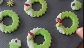 Easy Eggless Christmas Cookies Recipe #christmas #xmas #noegg #cookies #recipe #holiday #shorts #yt