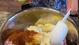 Chili Mango Lime Baked Chicken 🔥 #youtubeshorts #cooking
