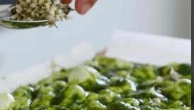 The Best Focaccia You Ever Had! Wild Garlic & Pistachio #Shorts
