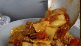 Ground Beef and Cabbage