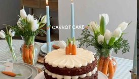 The best carrot cake recipe!! Recipe in the comments 🫶🏼🥕 perfect for Easter!