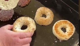 the ultimate smash burger on a weber griddle… breakfast style! | HowToBBQRight Shorts