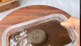 Viral No-Bake Oreo Cheesecake Without Creamcheese😋 | Easy Cheesecake Recipe🤩 #shorts #trending