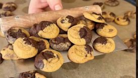 Mini cookies🤤 #easyrecipe #foodie #shorts