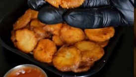 Crispy Potato Chunks ( Aloo Tuk ) #shorts