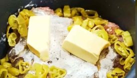 Mississippi Pot Roast! #shorts #recipe #viralfood #crockpot
