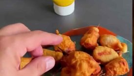 Kaplamalı Kızarmış Sosis Tarifi
