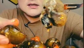 Asmr Delicious river snail 🐌😋🤤eating! #mukbang#asmr#shortsfeed#shorts#short#@chinesfood9696