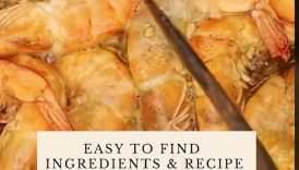 Buttered Garlic Shrimp Recipe w/ Sprite #shorts