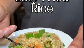 THE EASIEST HOMEMADE FRIED RICE 🍚