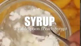 Peach Mango Turon Recipe #shorts #peachmango