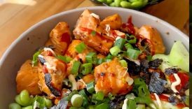 Easy Salmon Teriyaki Bowls