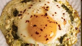 Pesto Feta Cheese Omelette – No OIL