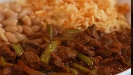 Nopalitos con Carne en Chile Colorado #mexicanfood #shorts #nopalitos