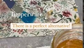 Beeswax wraps are the BEST alternative to replace most, if not all, of the plastic in your kitchen