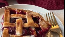 Cherry braided pie🍒#pie #cherrypie #recipe #foodblog #aesthetics #pie #cherrypie #recipe #aesthetic