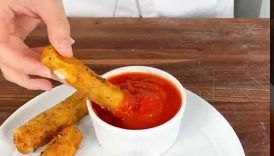 Homemade Cheese Sticks #shorts