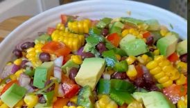 Easy Avocado Corn Salad Recipe