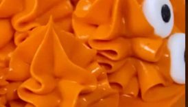 Halloween Cake | Pumpkin Cake | Cake Ideas | Hoopla Recipes 🎃🎂#shortsfeed #cake #halloweencake