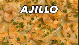 Restaurant-Style Shrimp Scampi 😍 #puertoricanfood #caribbeanfood