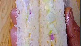 Veg Mayo Sandwich | Easy & Quick Sandwich | Super Tasty Sandwich | Sandwich recipe #food#shorts