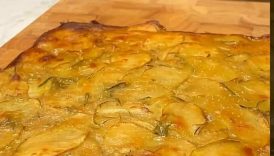 Potato flatbread – Italian schiacciata di patate (Vegan) QUICK & EASY