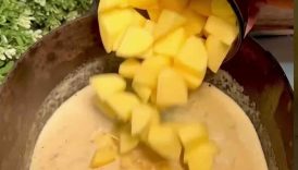 ASMR Loaded Potato Soup #cooking #recipe #shots