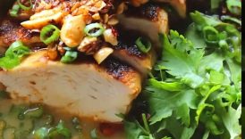 Peanut Butter Chicken Udon