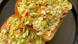 Avocado, Egg & Veggie mash up toast ready in just 10 mins! #shorts #shortsvideo #youtubeshorts #food