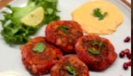 Delicious Protein-Packed Chickpea Beetroot Tiiki 😍✨ | Beetroot cutlet #shorts #healthysnacks