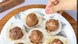Homemade Ferrero Rocher😋 | Easy Ferrero Rocher Recipe🤩 #shorts #trending #ferrerorocher