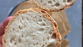 Brot aus alten Pizzateig! #Brot #teig #rezept