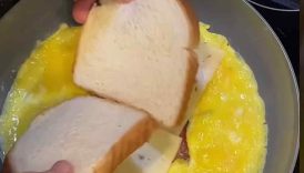 Bacon, Egg & Cheese Sammy.. Fast ! #youtubeshorts