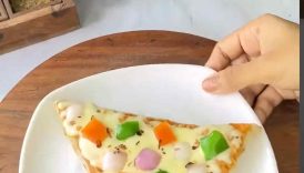 Viral Cheesy Rotizza From Leftover Roti🍕😋 | Easy Roti Hack🤩 #shorts #trending #rotipizza