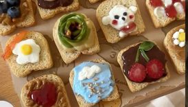 Make Mini Toasts with Me! #foodart