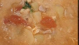 Patato Chicken Egg Soup# 土豆西红柿鸡蛋汤