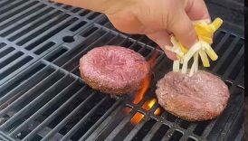 Tex~Mex Cave Burgers 🔥🔥 #youtubeshorts #cooking