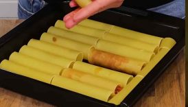 Stuffed Cannelloni Made Easy! 😋 #pastalover #recipe