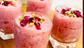Rose Phirni Bliss 🌹 A Creamy Dessert You Can’t Miss!